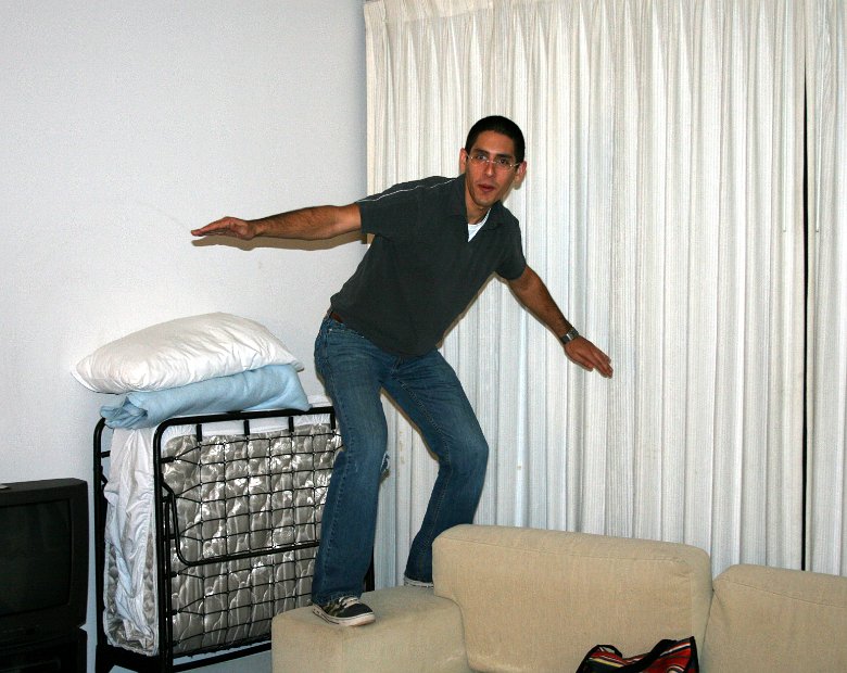 Jeremy Room Surfing